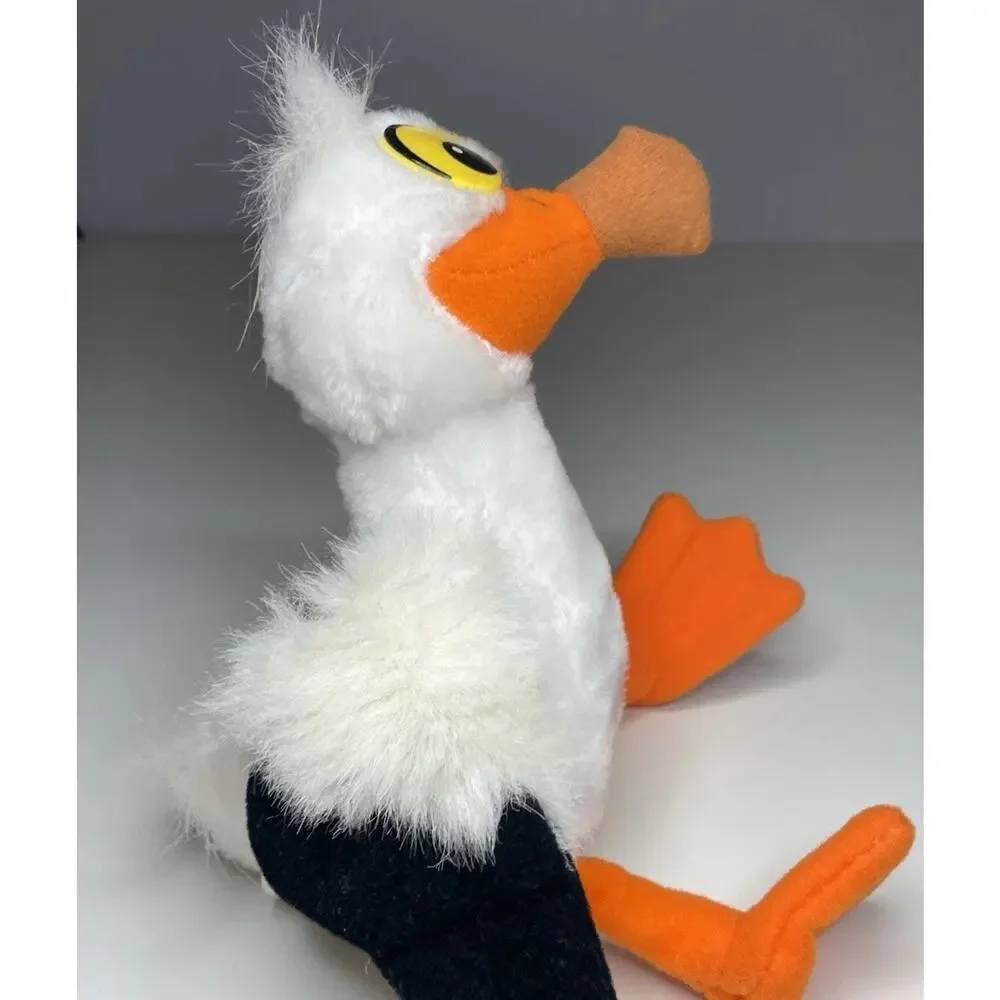 Vintage Disney Parks Scuttle the Seagull Plush 7” The Little Mermaid With Tags
